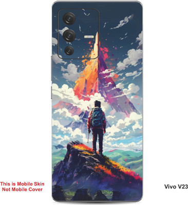 VYBE The Smart Choice Vivo V23 Art Embossed Mobile Skin(River Bed 3)