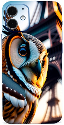 AsSkin Apple iPhone 12 Mini Mobile Skin(Color Owl Skin With High Matte Finish)