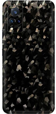 Vcare GadGets Black Diamond Crystal vivo V21 5G Mobile Skin(Black Diamond Crystal)