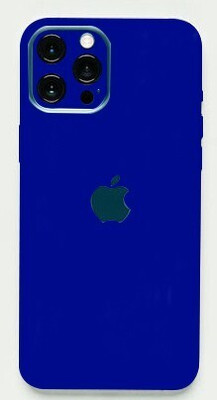 BugguSkin Apple iPhone 14 Pro Max Mobile Skin(Ultra Super Blue Matte Skin With High Matte Finish.)