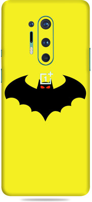 Gizmo Wraps Oneplus 8 Pro, Black Batman Mobile Skin(Multicolor)
