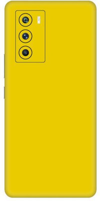 Vcare GadGets Yellow Glossy vivo i QOO 9 SE 5G Mobile Skin(Yellow Glossy)
