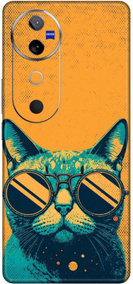 SKINADDA VIVO V40 5G Premium Vinyl Mobile Skin(Multicolor)