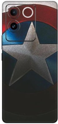 Vcare GadGets Silver Star Vivo T2 Pro 5G Mobile Skin(Multicolor)