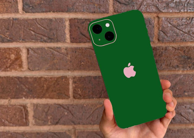 BugguSkin Apple iPhone 15 Plus Mobile Skin(Green, Mobile Skin (Back+Side+Camera))