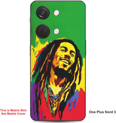 VYBE The Smart Choice One Plus Nord 3 Abstract Embossed Mobile Skin(Amaranth A15)