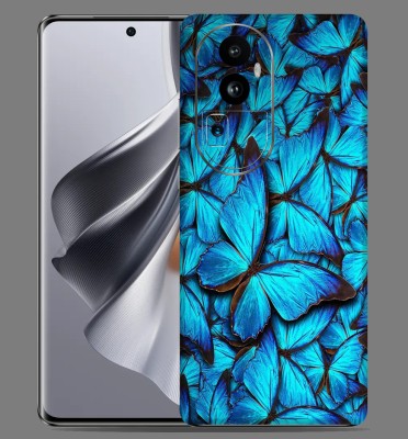 WeCre8 Skin's Oppo Reno 10 pro Plus 5g Mobile Skin(butterfly-blue Mobile Skin)