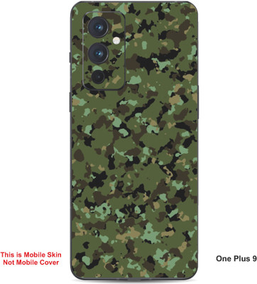 VYBE The Smart Choice One Plus 9 Camouflage Embossed Mobile Skin(Pickled Bluewood A4)