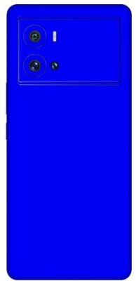 Vcare GadGets Blue Matte vivo i QOO 9 Pro 5G Mobile Skin(Blue Matte)