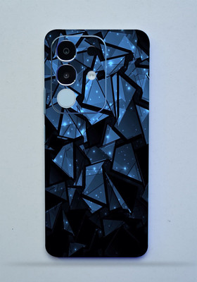 Gizmo Wraps Iqoo Z10x 5g Mobile Skin(Blue Poly)