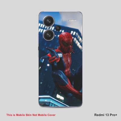VYBE The Smart Choice Redmi 13 Pro Plus piderman Mobile Skin Mobile Skin(French Grey A20)