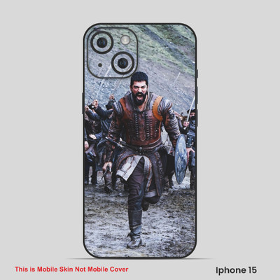 VYBE The Smart Choice iPhone 15 Ertugrul Ghazi Osman Mobile Skin(Regent Grey 2)