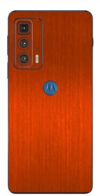 Vcare GadGets Moto Edge 20 Pro Mobile Skin(Orange)