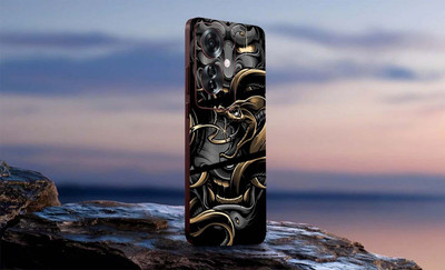 BUGGU OPPO F25 Pro 5G Mobile Skin(Black)