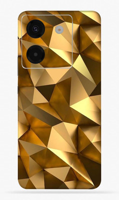 OggyBaba OggyBaba Poco M7 pro 5g Mobile Skin(Golden-poly)