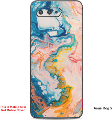 VYBE The Smart Choice Asus Rog 5 Abstract Embossed Mobile Skin(Dust Storm 1)