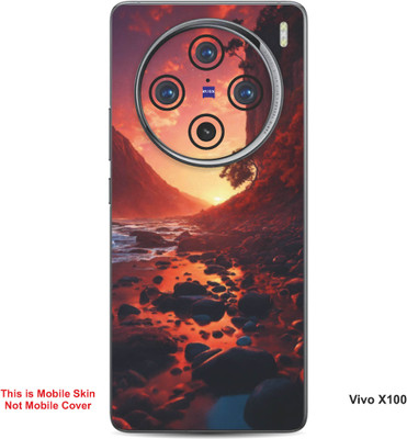 VYBE The Smart Choice Vivo X100 Naturel Mobile Skin(Pale Salmon 18)
