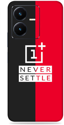 SkinoMania Vivo Y22 Mobile Skin(Multicolor Oneplus Never Settle)