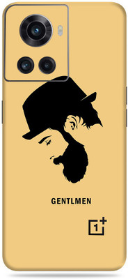 WeCre8 Skin's Oneplus 10R 5G Mobile Skin(Gental Man Multicolor Mobile Skin With Cleaning Wipe)