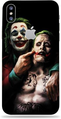 LAMHA Apple iPhone X Mobile Skin(Ultra Super The Joker With High Matte Finish.)