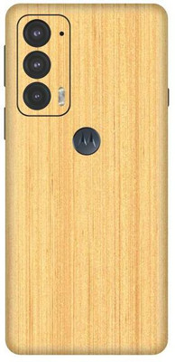Vcare GadGets Moto Edge 20 5G Mobile Skin(Wooden)