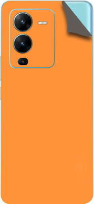 BUGGU VIVO V25 PRO 5G Mobile Skin(Ultra Super Orange Matte Skin With High Matte Finish.)