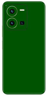 Vcare GadGets Y35 2022 Green Glossy Back Side Premium Mobile Skin(Green Glossy)