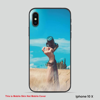 VYBE The Smart Choice iPhone 10X Naturel Mobile Skin(Meteor 5)