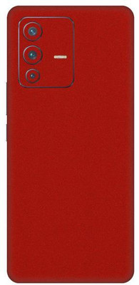 Vcare GadGets Glitter Red vivo V23 Pro 5G Mobile Skin(Glitter Red)