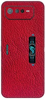 Vcare GadGets ROG Phone 6 Pro 5G Mobile Skin(Red)
