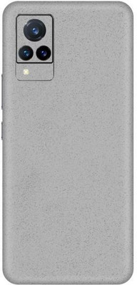 Vcare GadGets Glitter Silver vivo V21 5G Mobile Skin(Glitter Silver)