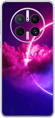 FCS Huawei Mate 50 Pro Printed Back skin Mobile Skin(Sky Red)
