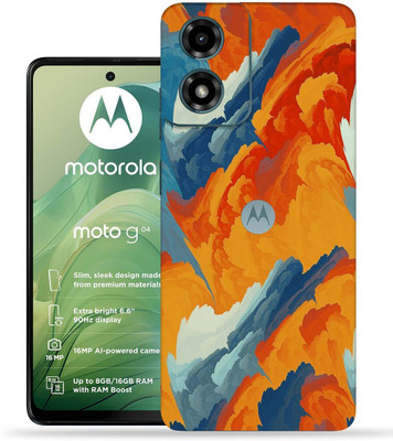 OggyBaba Moto G04 Mobile Skin(Canvas Painting)