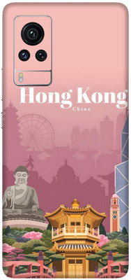 wrap craft VIVO X60 PRO Premium Vinyl Mobile Skin(Multicolor)