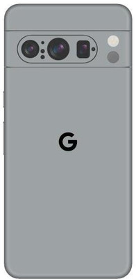 Vcare GadGets Pixel 8 Pro 5G With Logo Mobile Skin(Silver)