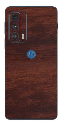 Vcare GadGets Moto Edge 20 Pro Mobile Skin(Wooden)