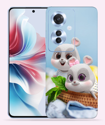 OggyBaba OggyBaba Oppo Reno 11f Mobile Skin(Cute Rabbit)