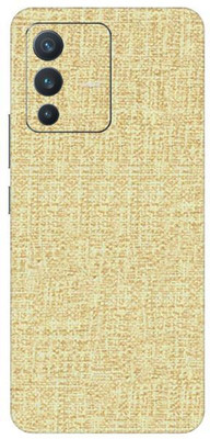 Vcare GadGets Light Hemp Wooden vivo V23 5G Mobile Skin(Light Hemp Wooden)