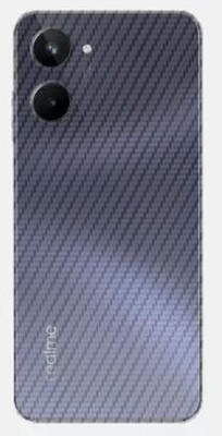 TJ CREATION Realme 10 Mobile Skin(Ultra Super Transparent Carbon Fiber Skin With High Matte Finish.)