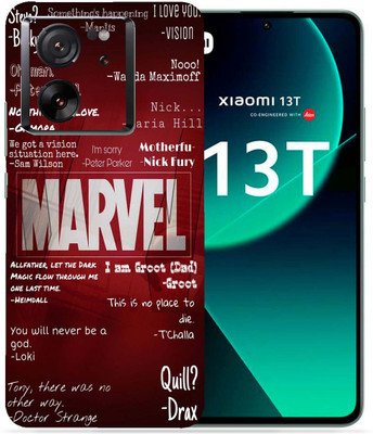 WeCre8 Skin's WeCre8 Skin's Xiaomi 13T 5G Mobile Skin(Typo Marvel)