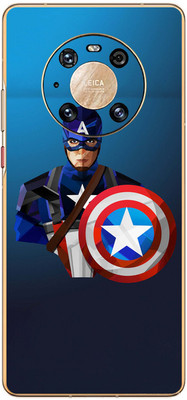 FCS Huawei Mate 40E 4G Printed Back skin Mobile Skin(Captan Vs Panther)