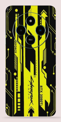 Gizmo Wraps POCO M7 5G Mobile Skin(Cyberpunk Yellow Black)