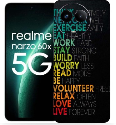 OggyBaba Realme Narzo 60X 5g Mobile Skin(Motivated Quotes)