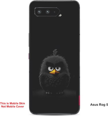 VYBE The Smart Choice Asus Rog 5 Angry Bird Embossed Mobile Skin(Iridium A6)