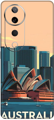 SKINFACTORY VIVO T3 ULTRA 5G Premium Vinyl BACK 32 Mobile Skin(Multicolor)