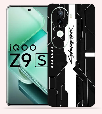OggyBaba Vivo Iqoo Z9s 5g Mobile Skin(Black Cyberpunkh)