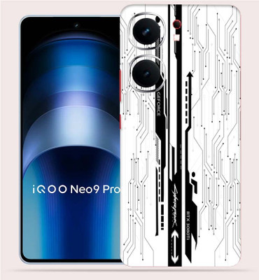 OggyBaba Vivo Iqoo Neo 9 Pro 5g Mobile Skin(White CyberPunk)