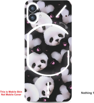 VYBE The Smart Choice Nothing 1 Dog Embossed Mobile Skin(Desert Sand 5)