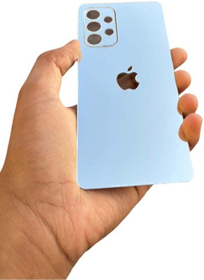 TWUAOP SAMSUNG GALAXY A33 5G MOBILE SKIN BACK PANNEL ACRYLIC SHEET Mobile Skin(Silver)