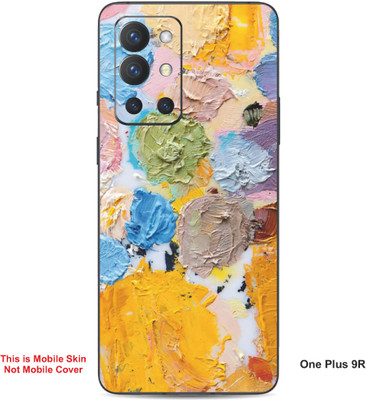 VYBE The Smart Choice One Plus 9R Art Embossed Mobile Skin(Soapstone A6)